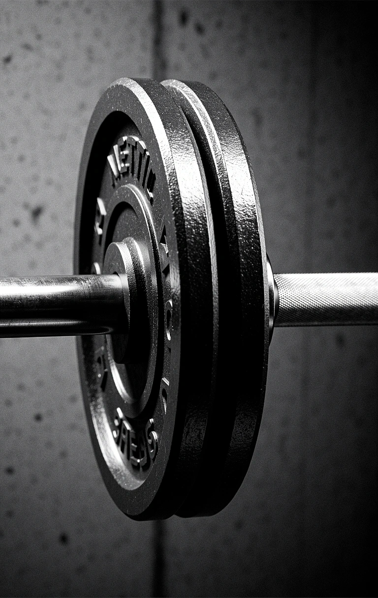 Industrial fitness equipment detail